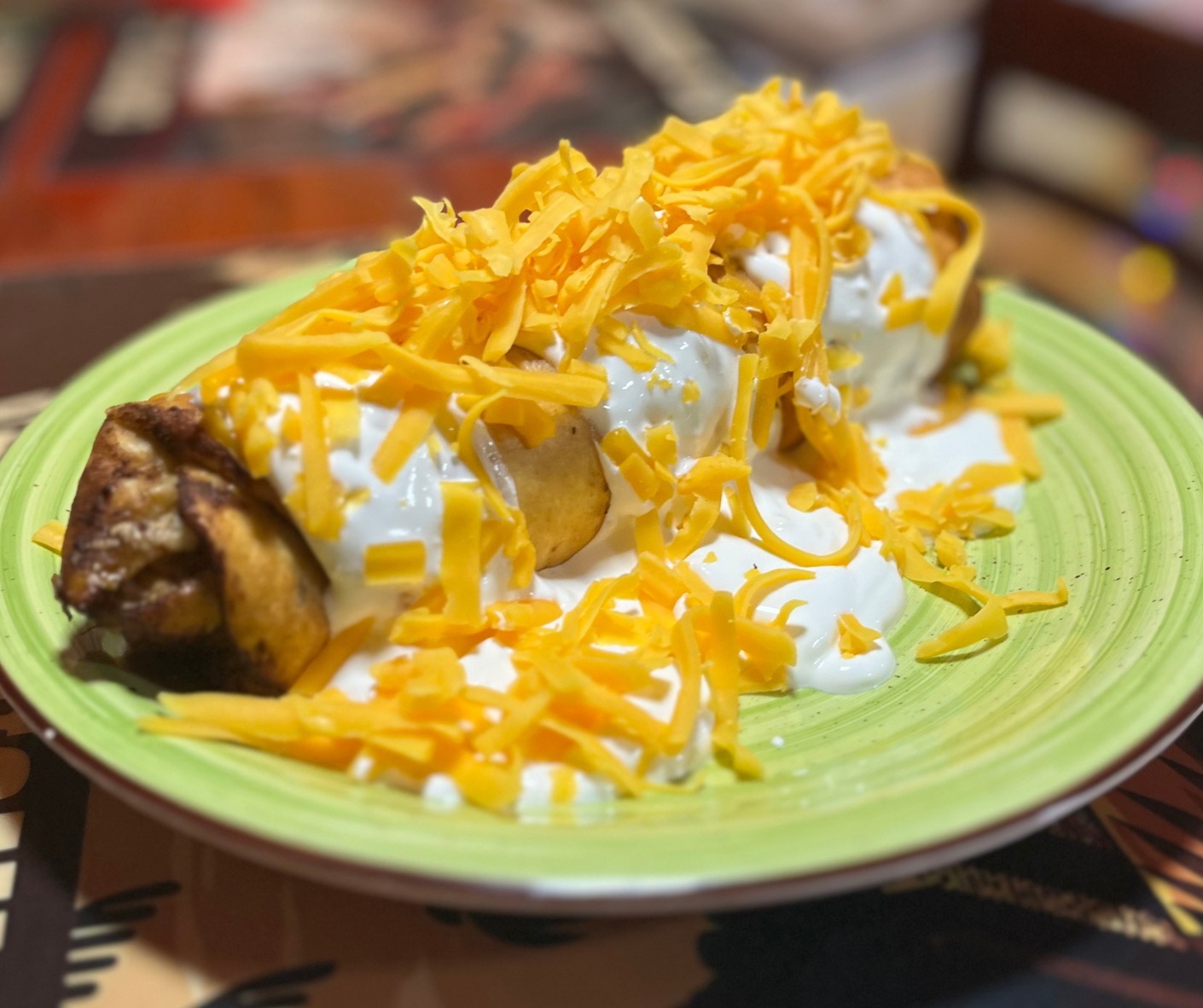 Ropogós chimichanga